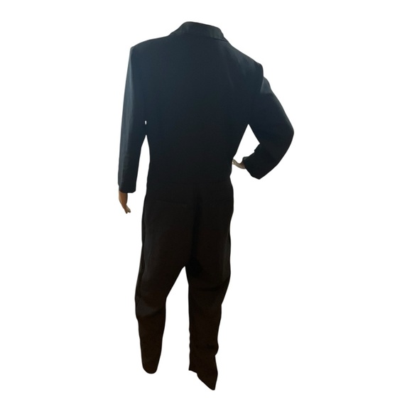 Banana Republic Women’s Tuxedo Jumpsuit Black Casual or Formal Size 8 - Picture 5 of 16